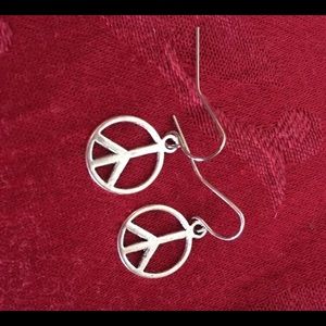 Peace Sign Earrings